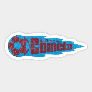Baltimore Comets Retro Soccer 1970s Vintage Team Design Sticker